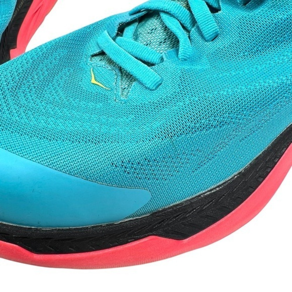 Hoka One Zinal Trail Running Shoe Women's 10.5 B Black/Blue/Pink/Solpink Sneaker - Picture 16 of 16